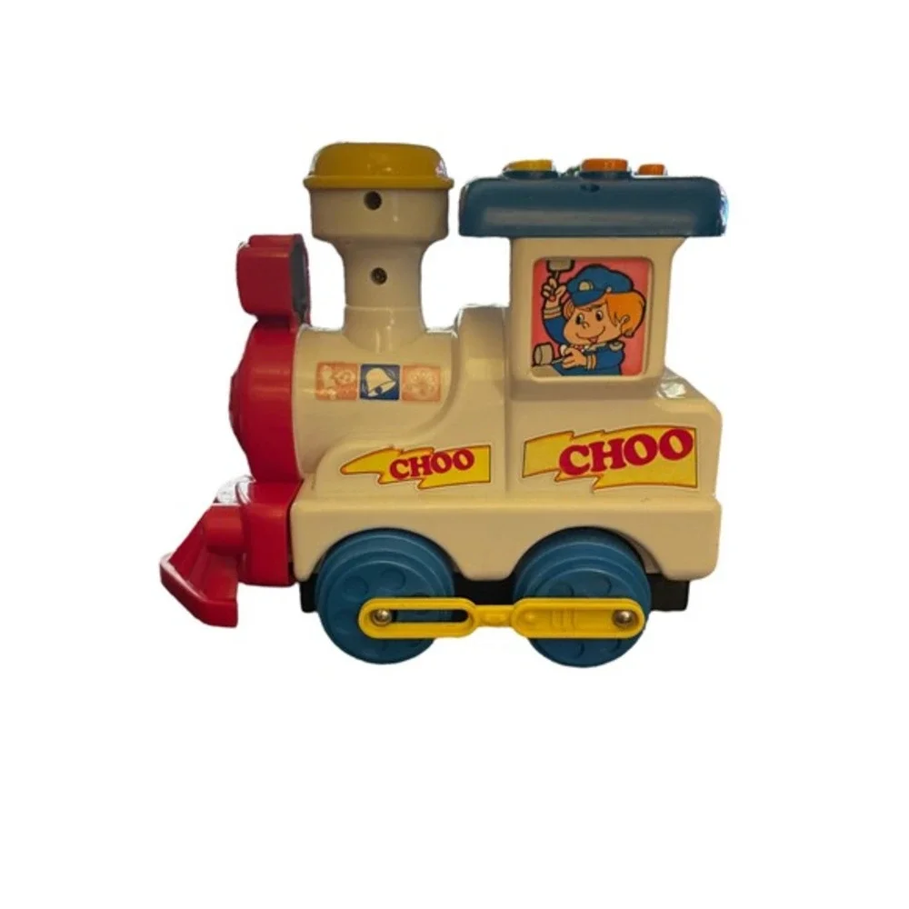 Vintage Blue Box Choo Choo Locomotive *does not work